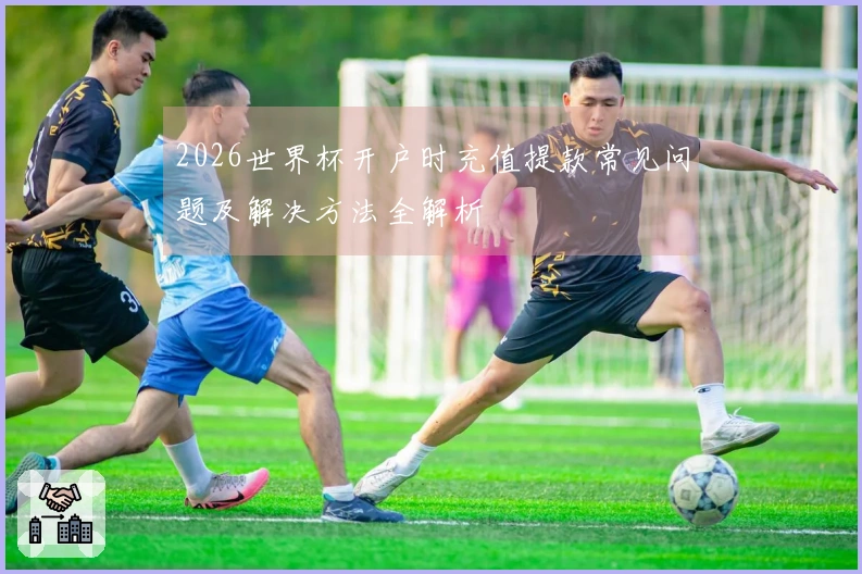 2026世界杯开户时充值提款常见问题及解决方法全解析