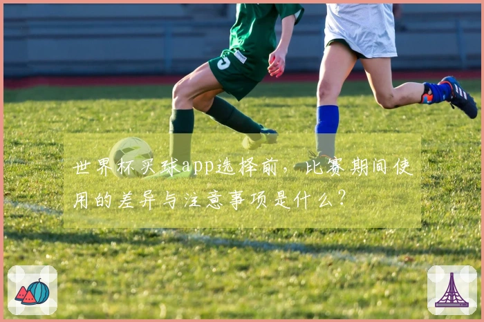 世界杯买球app选择前，比赛期间使用的差异与注意事项是什么？