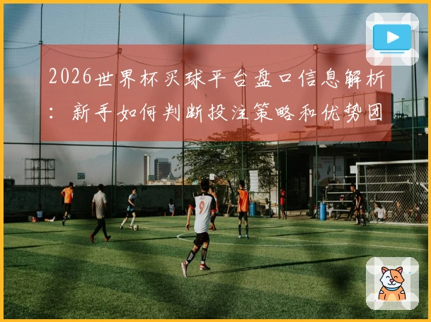 2026世界杯买球平台盘口信息解析：新手如何判断投注策略和优势团队